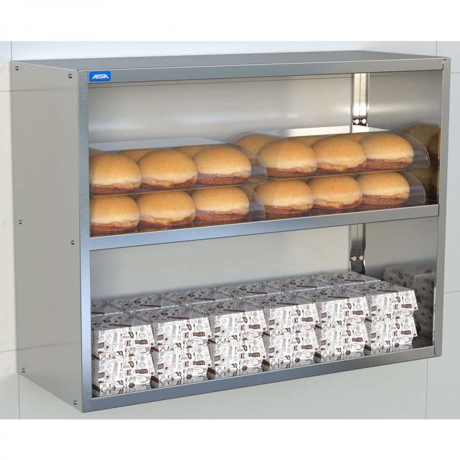 Prateleira Estante Aérea Aço Inox 30 X 80 - Aisa